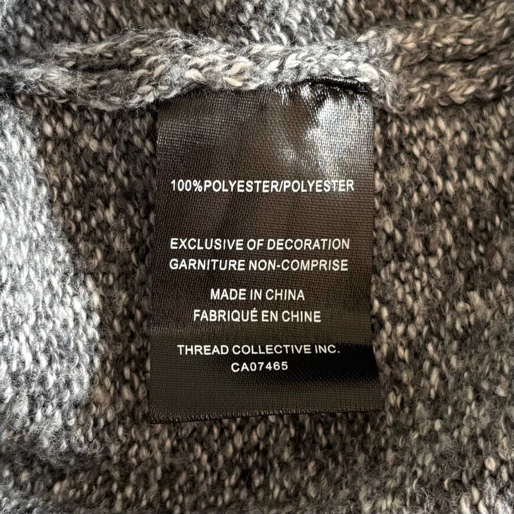 Badgley Mischka Fair Isle Turtleneck Sweater Size L - Picture 9 of 9